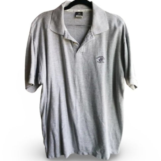 Beverly Hills Polo Club Grey Polo Collared Shirt