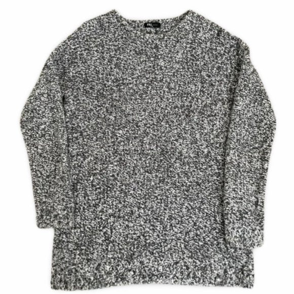 FRJ Jeans Grey Knitted Long Sleeve Sweater