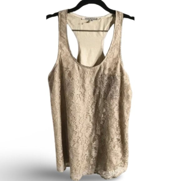 Collective Concepts Gold Accents Blouse Tank Top