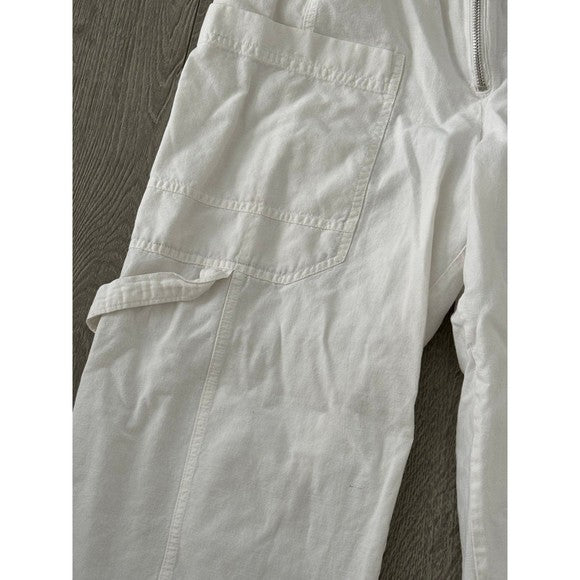 Urban Outfitters Cargo Pocketed White Pants