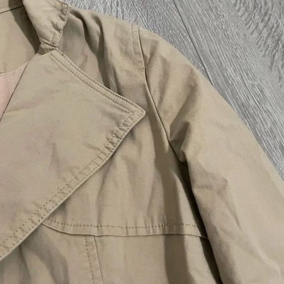 For The Republic Cropped Tan Jacket