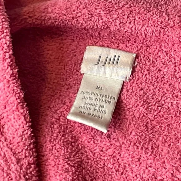 J. Jill Knitted Pink Cardigan Sweater