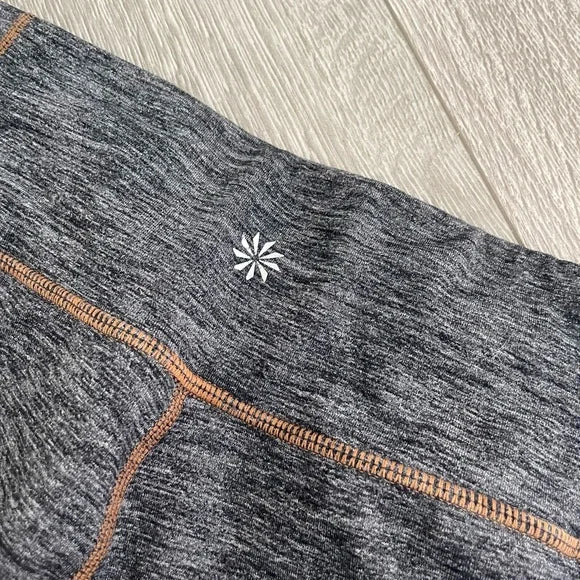 Athleta Cropped Grey Athletic Leggings