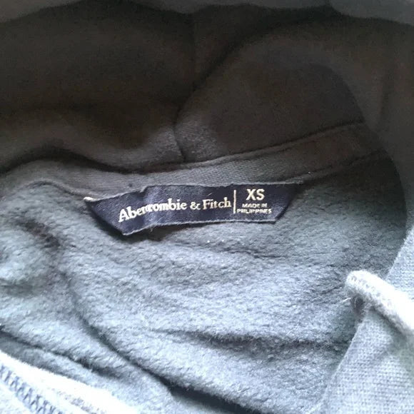 Abercrombie and Fitch Navy Blue Hoodie Sweater