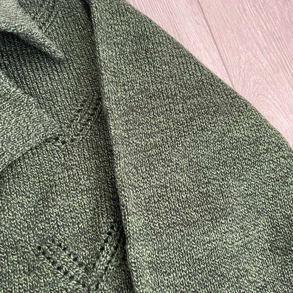 Macy’s Thick Green Buttoned Coat