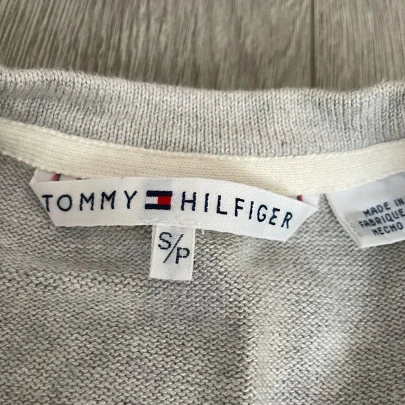 Tommy Hilfiger Wrapped Grey Sweater