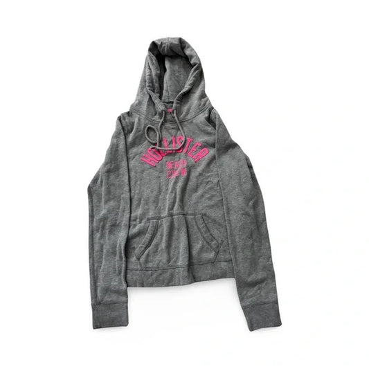 Hollister Grey Hoodie Jacket Sweater