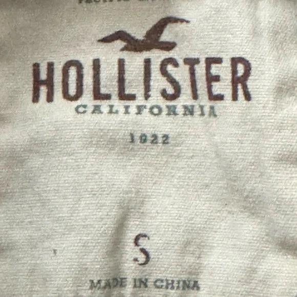 Hollister Grey Hoodie Jacket Sweater