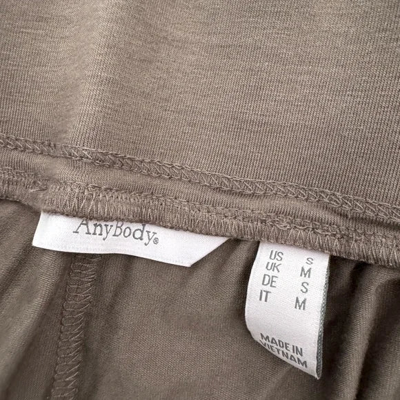 Anybody Brown Flowy Lightweight Jogger Sweatpants