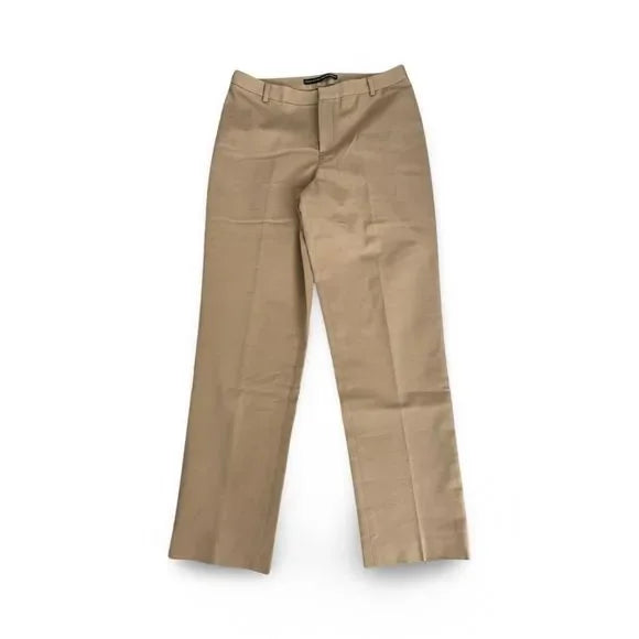 Linda Allard Tan Casual Office Pants