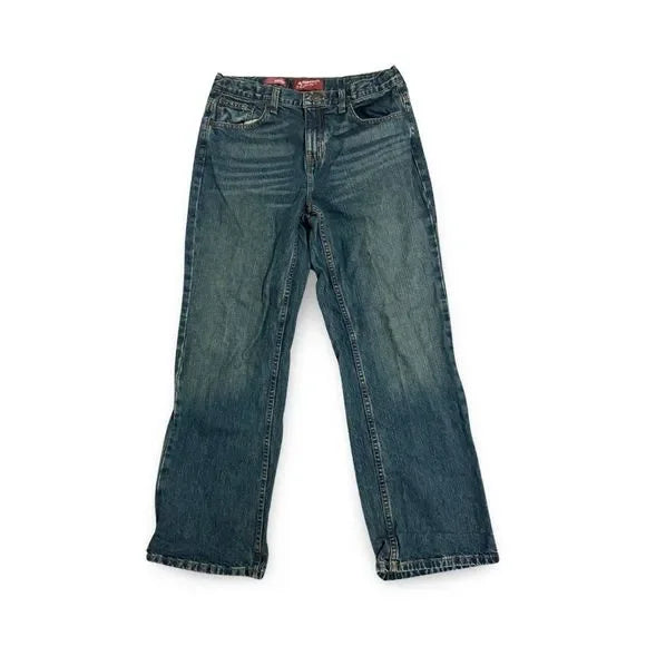 Arizona Jeans Vintage Denim Blue Bootcut Jeans