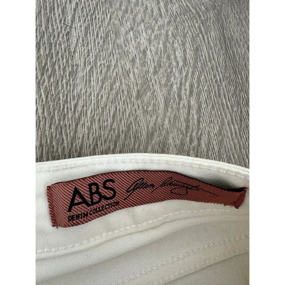 ABS Denim Collection White Skinny Jeans