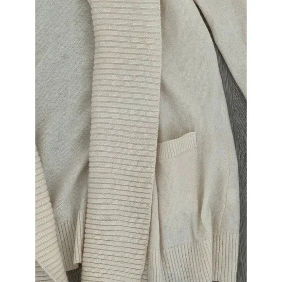 Banana Republic Cream Knitted Cardigan Sweater