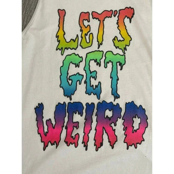 21Men Let’s Get Weird Rainbow Tank Top