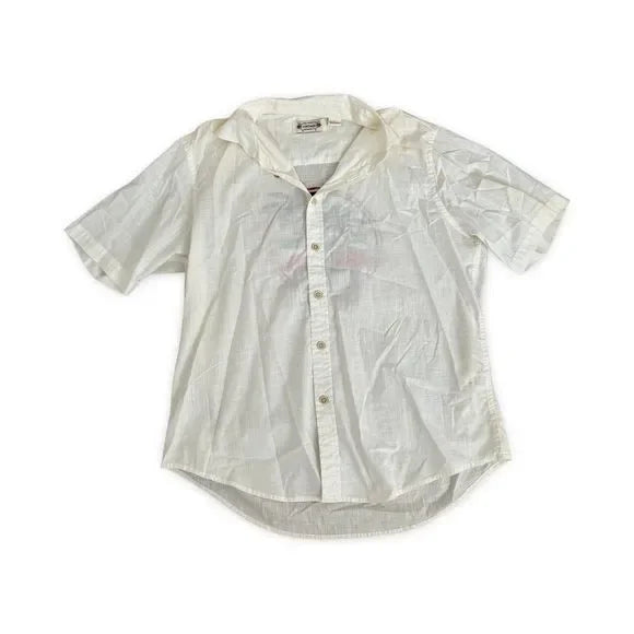 Island Republic Vintage Short Sleeve Button Down Shirt