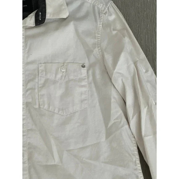 Calvin Klein White Button Down Dress Shirt