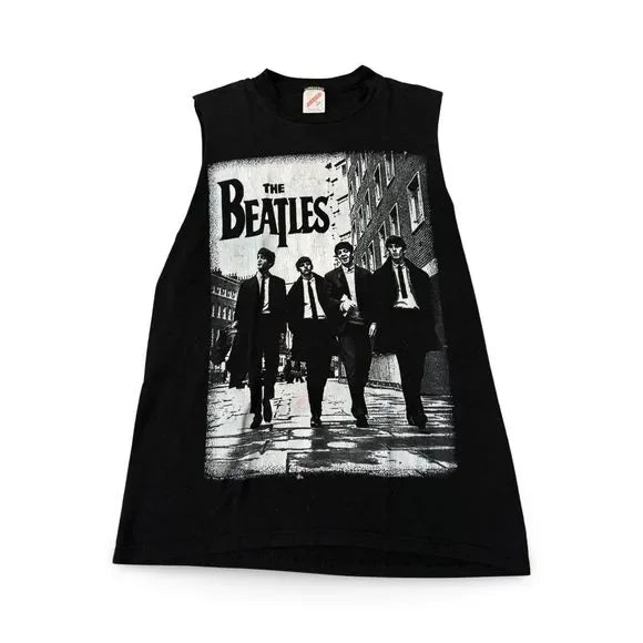 Jerzees The Beatles Muscle Tee Shirt