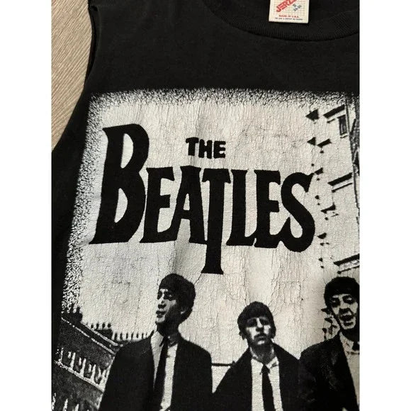 Jerzees The Beatles Muscle Tee Shirt