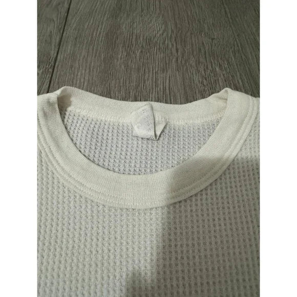 Macy’s Basic Essential Waffleknit Long Sleeve Top