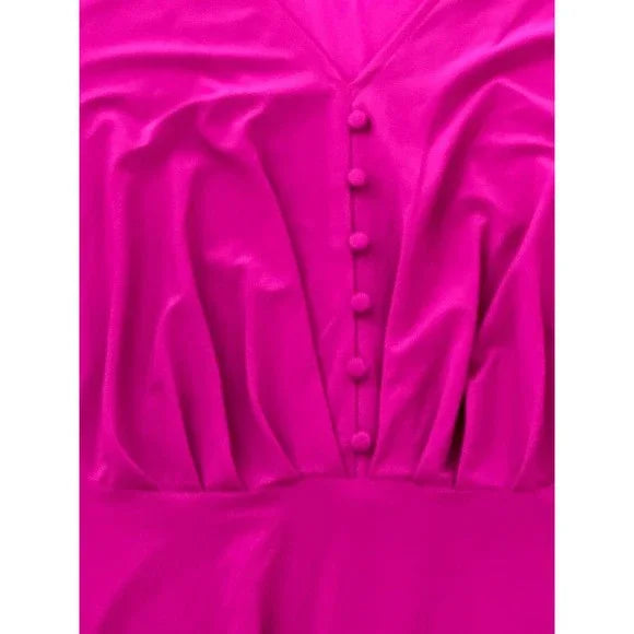 Tash and Sophie Magenta Casual Dress