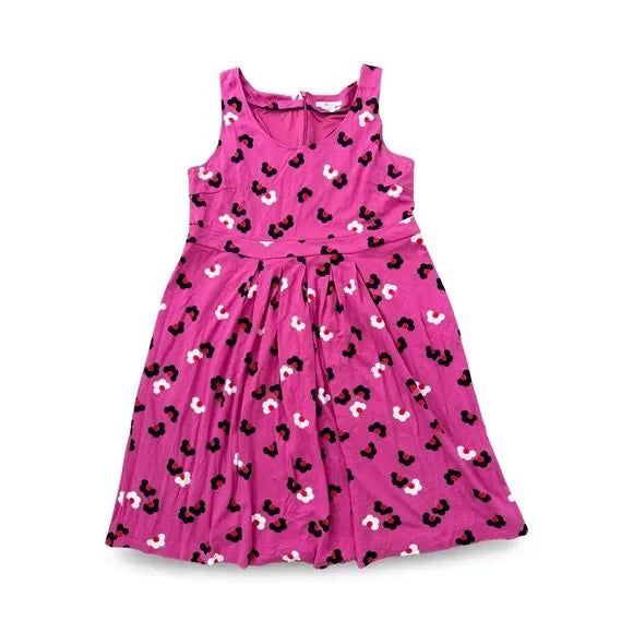 Boden Flower Patterned Pink Flowy Dress