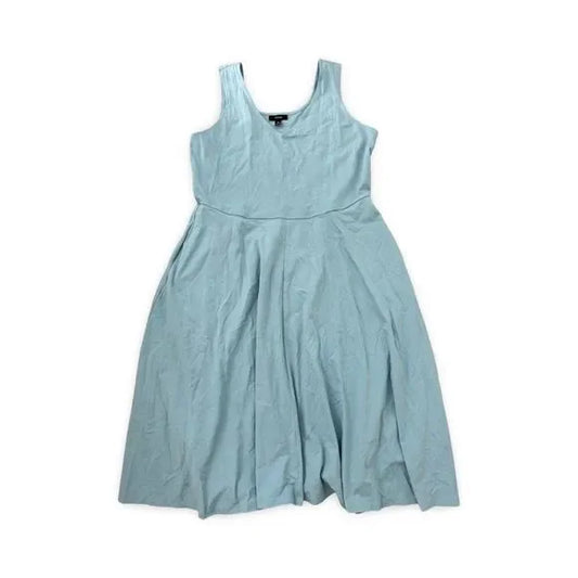 Alfani Sky Blue Flare Flowy Summer Dress