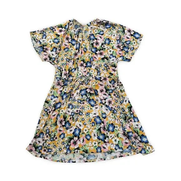 Maggy London Yellow Floral Summer Dress