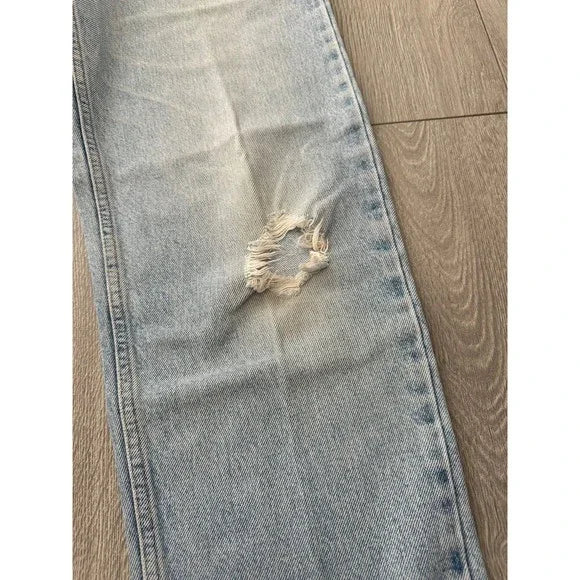 Calvin Klein Vintage Distressed Blue Denim Jeans