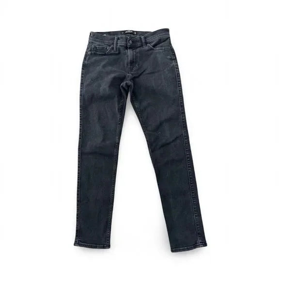 Hollister Denim Black Dark Wash Jeans