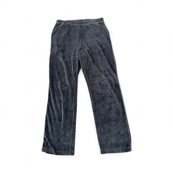 Macy’s Grey Suede Jogger Casual Lounge Pants