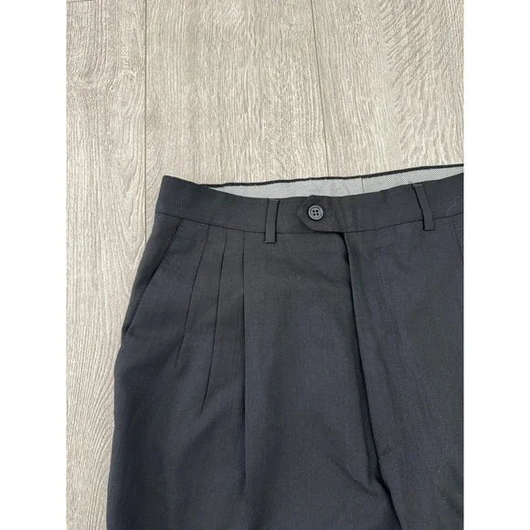 Vintage Black Casual Slacks Pants