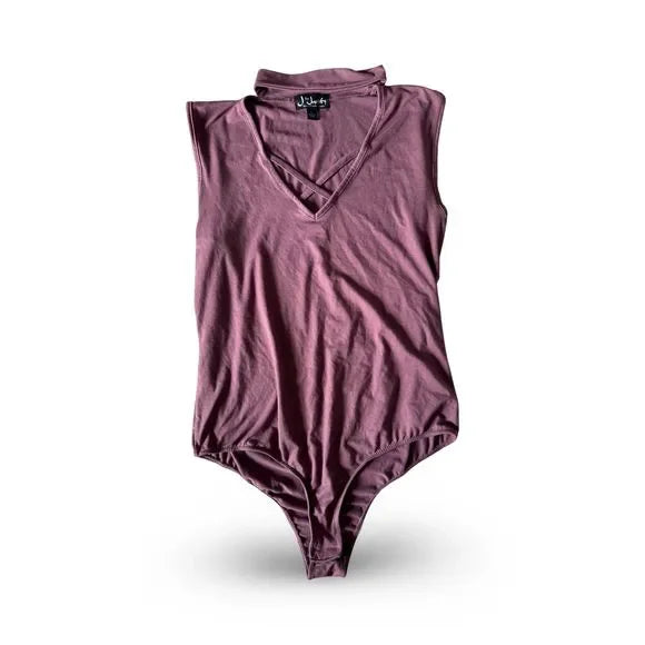 J for Justify Mauve Soft Bodysuit