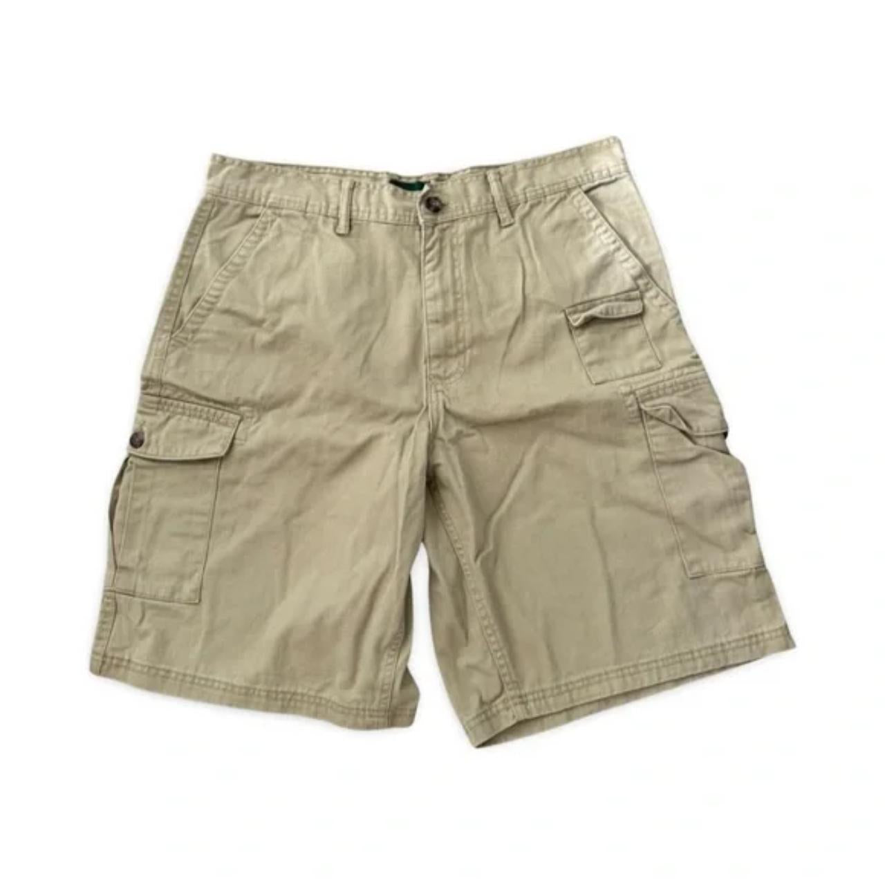 Outdoor Life Tan Pocketed Cargo Shorts