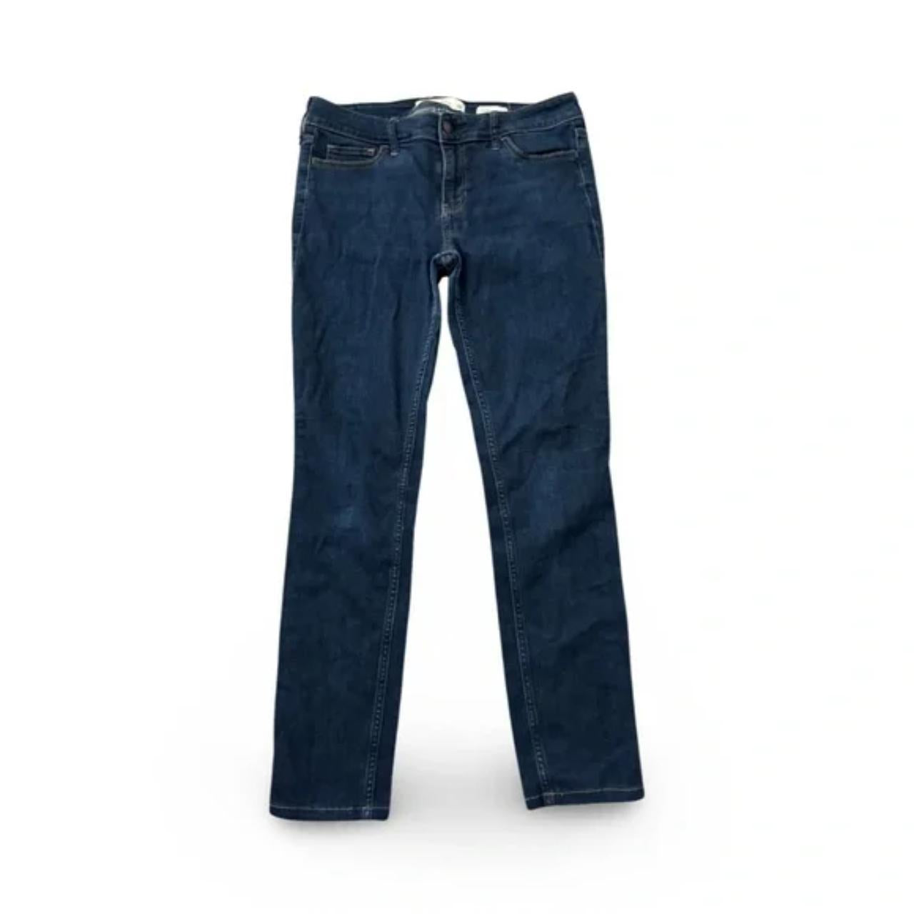 Hollister Dark Washed Blue Denim Jeans 