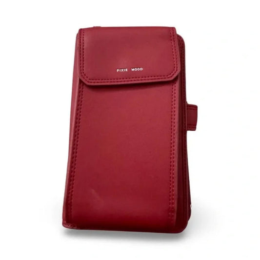 Pixie Mood Red ID Card Holder Wallet