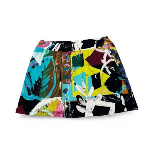 Dream Dance Abstract Mini Skirt Size: Medium Brand: Dream Dance