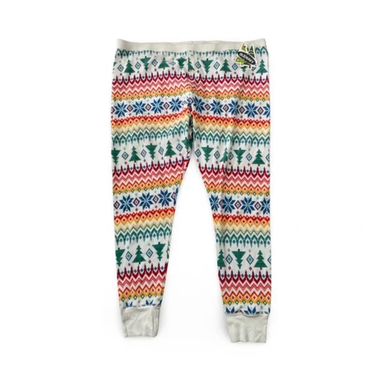 Old Navy Waffleknit Christmas Loungewear Pajama Pants