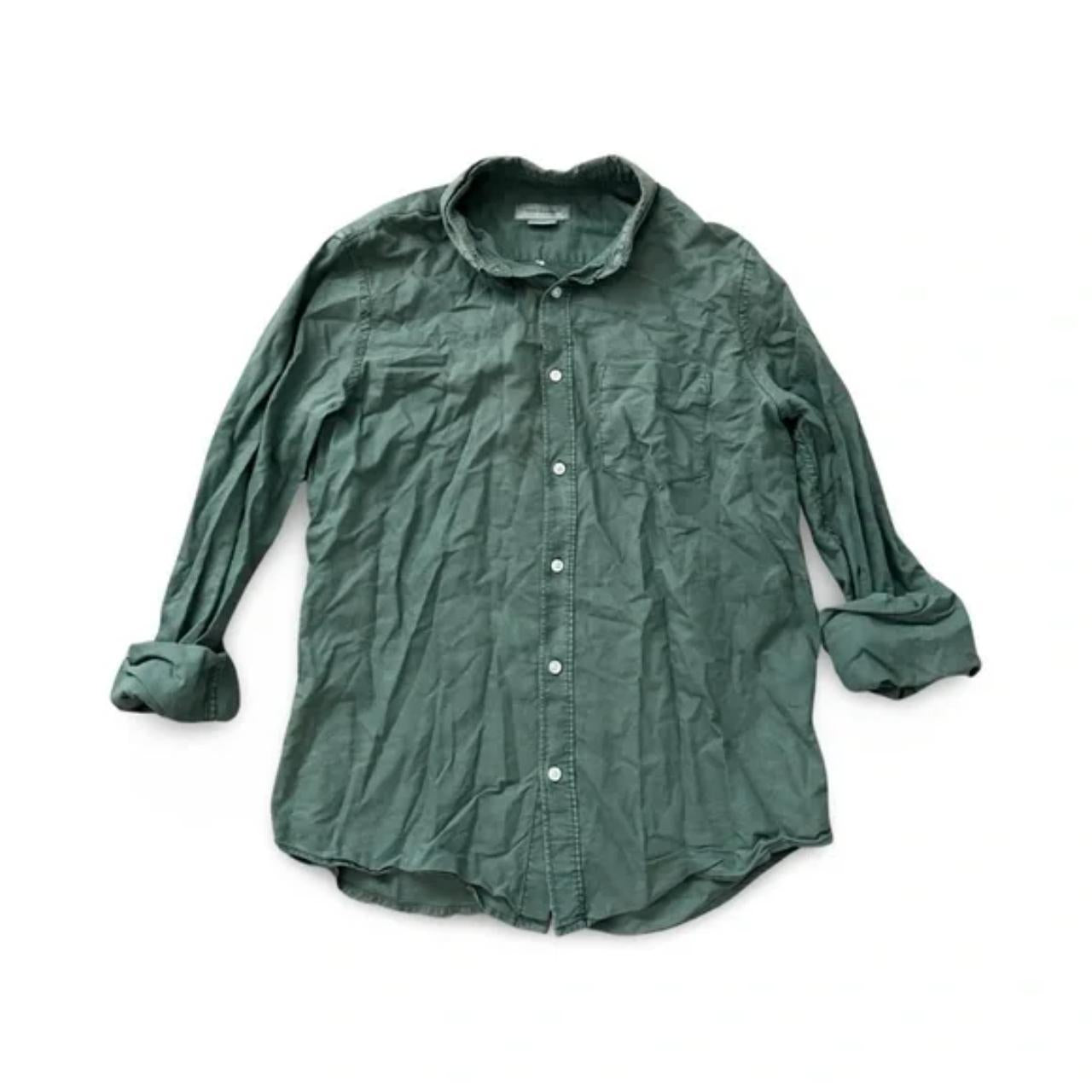 Cotton On Green Casual Button Down Shirt Top