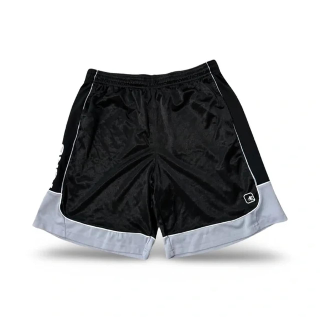 And1 Black and Grey Jersey Knit Shorts