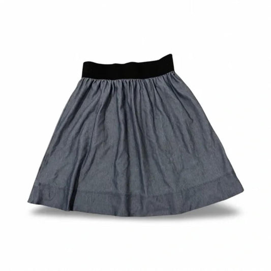 Jody Vintage Midi Grey Circle Skirt