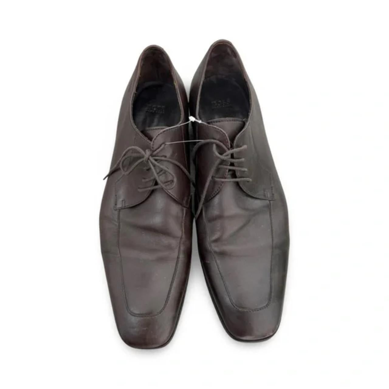 Hugo Boss Leather Brown Dress Shoes Size: 11 Brand: Hugo Boss