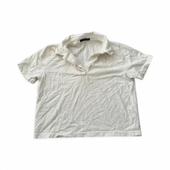 Brandy Melville Collared Short Sleeve Shirt