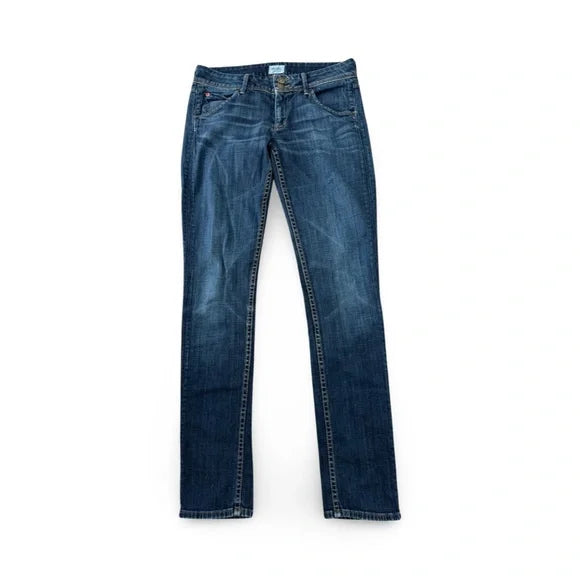 Hudson Denim Blue Straight Legged Jeans